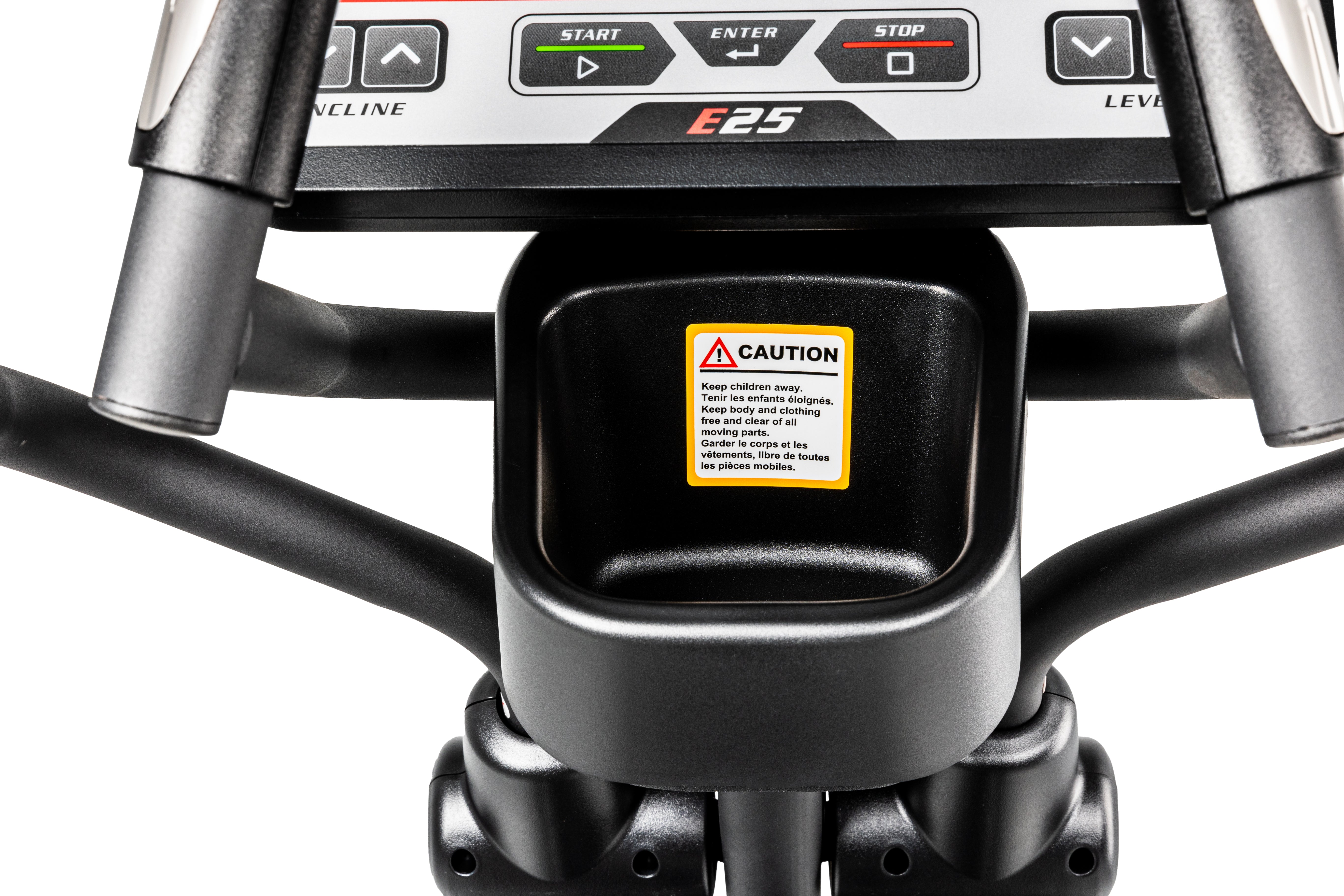 Elliptical with power online incline