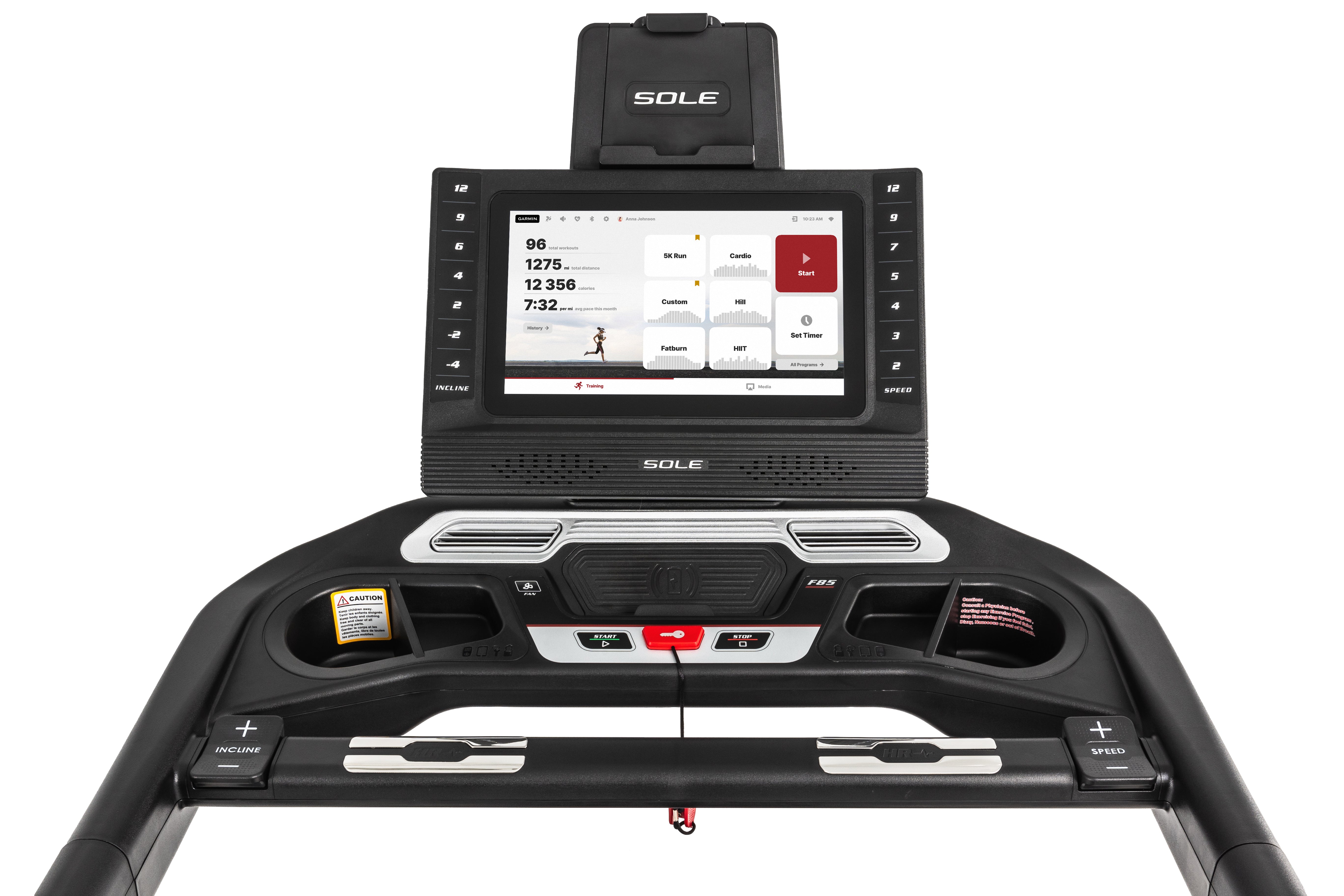 Sole f85 folding outlet treadmill